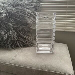 Glass Ribbed Vase Abbott Collection